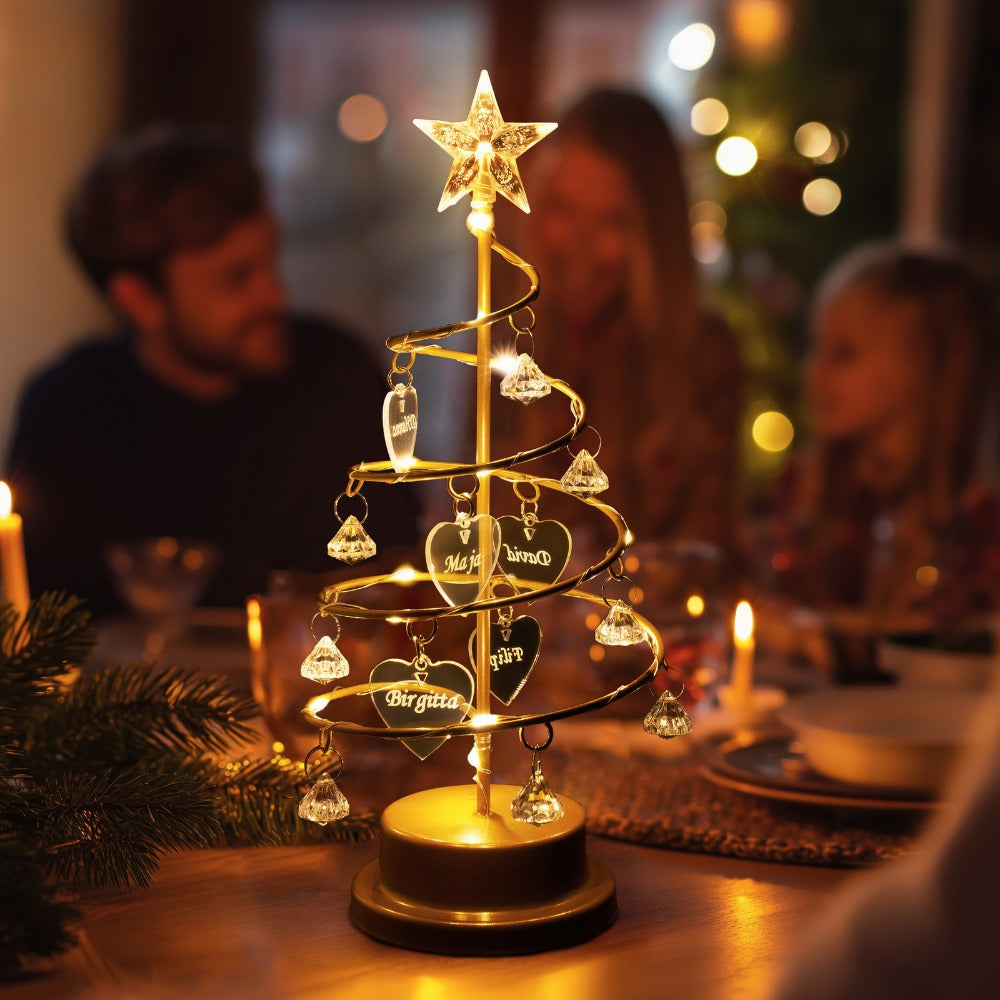 Family tree | Beautiful Personalized Christmas Tree Lamp
